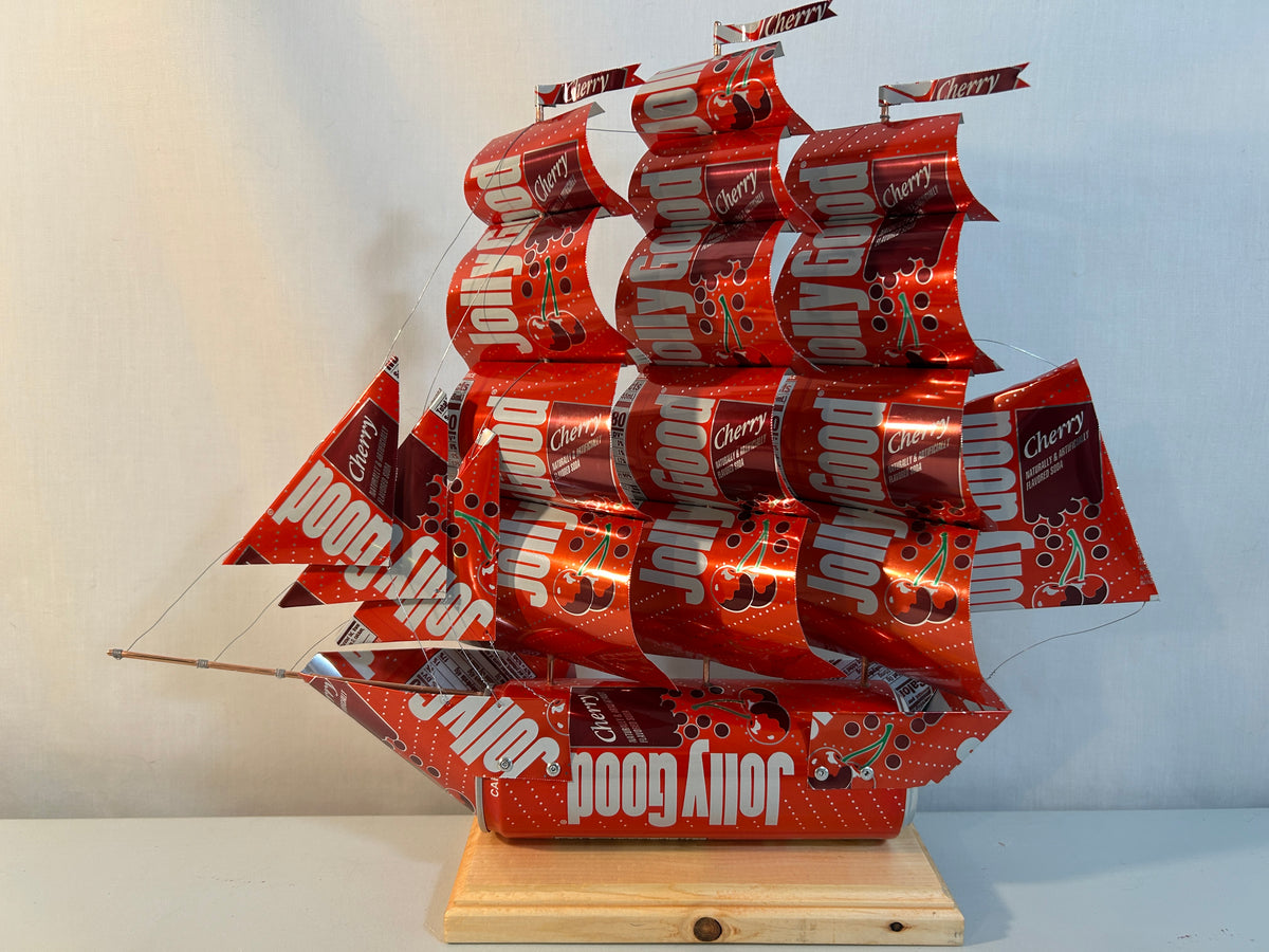Jolly Good Cherry Soda Can Ship