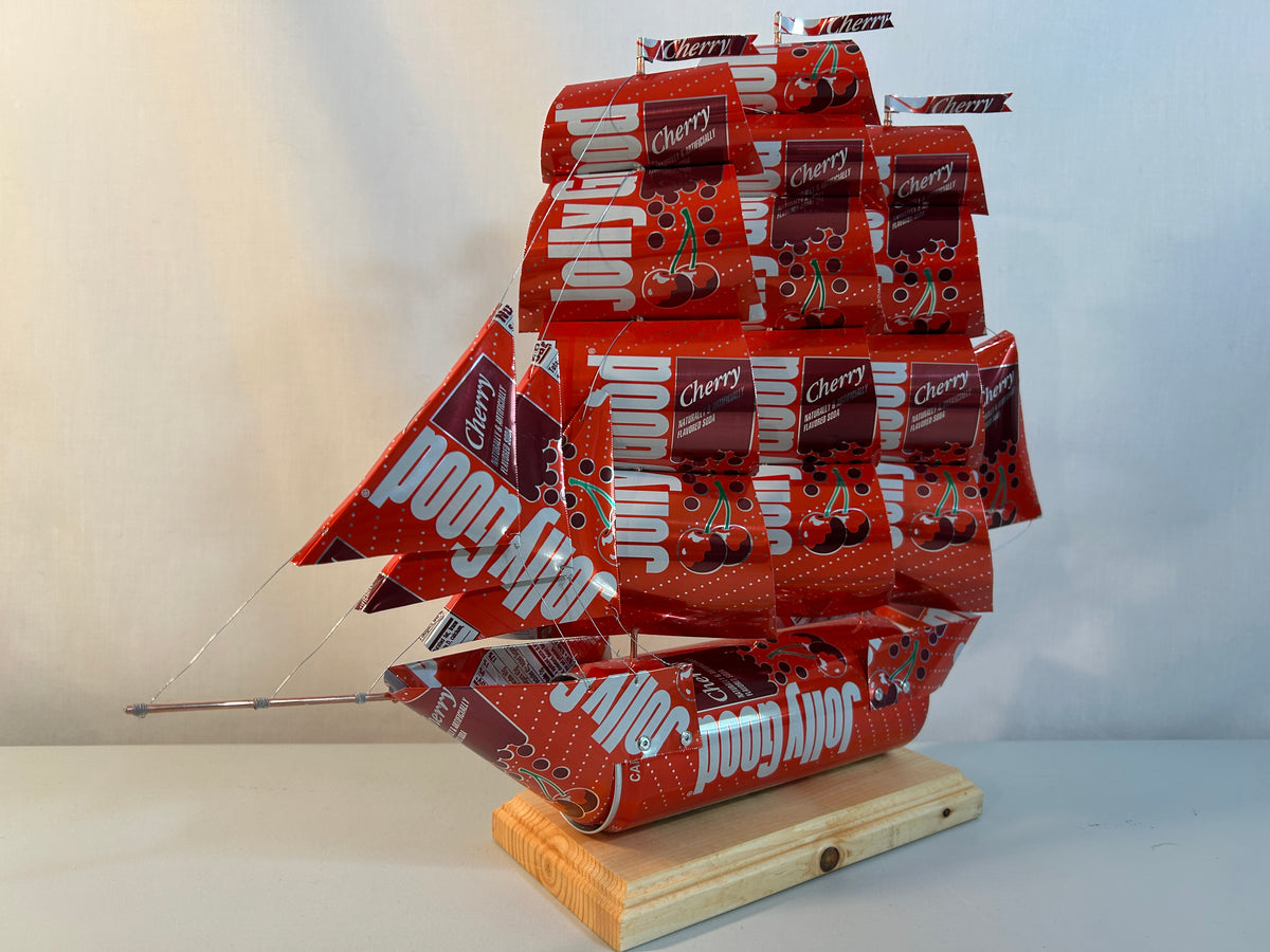 Jolly Good Cherry Soda Can Ship