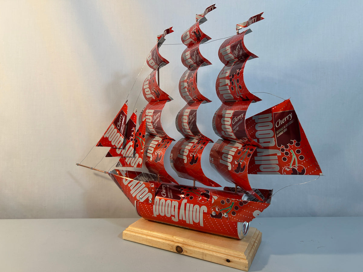 Jolly Good Cherry Soda Can Ship
