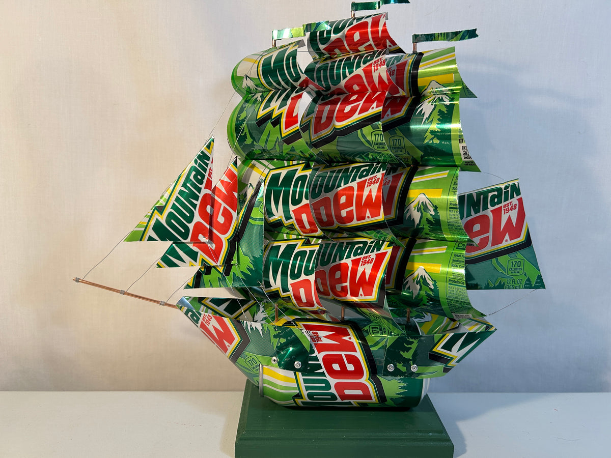 Mountain Dew Soda Can Ship