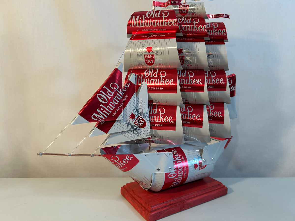 Old Milwaukee Beer Can Ship