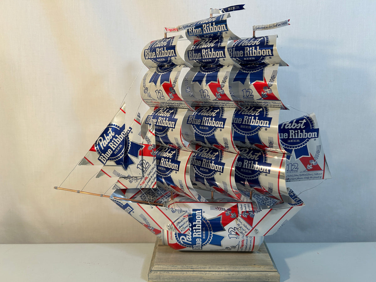 Pabst Blue Ribbon Beer Can Ship
