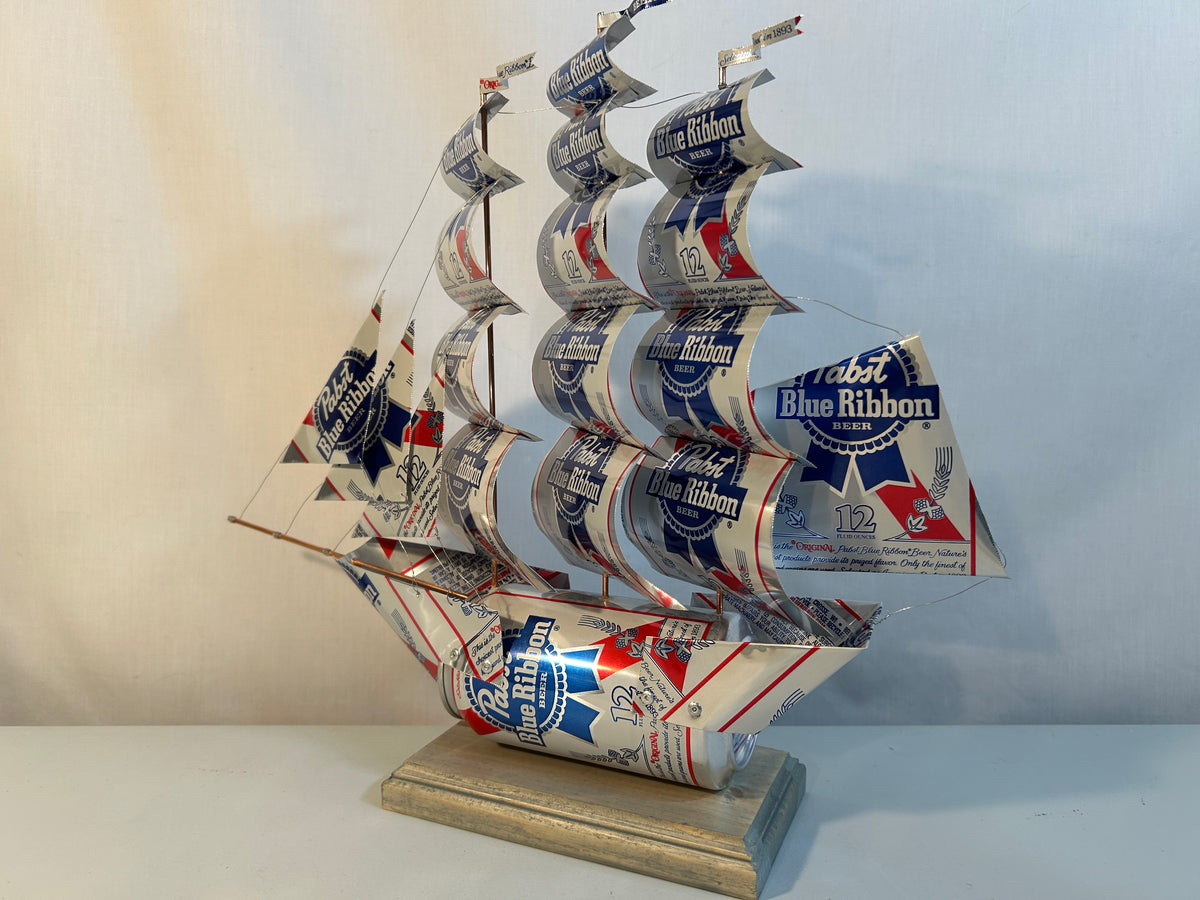 Pabst Blue Ribbon Beer Can Ship