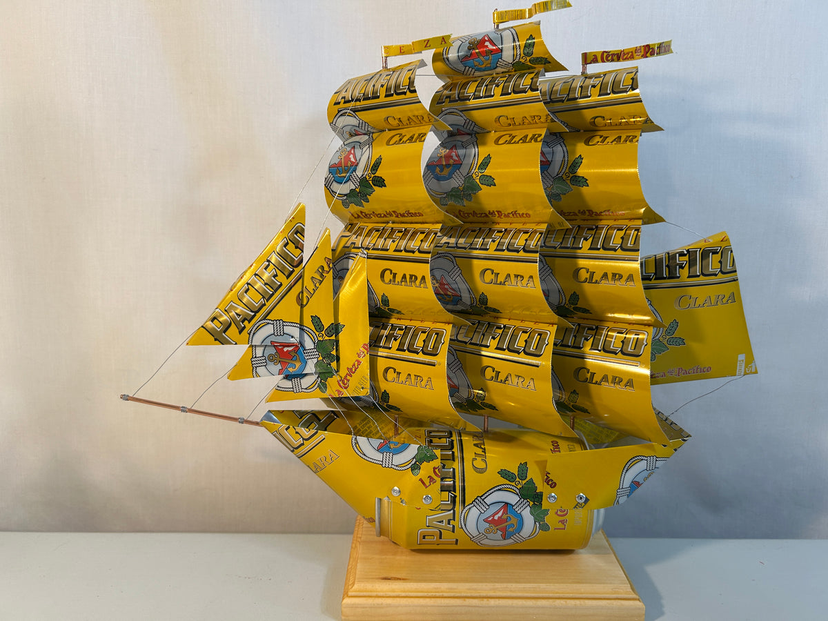 Pacifico Clara Beer Can Ship