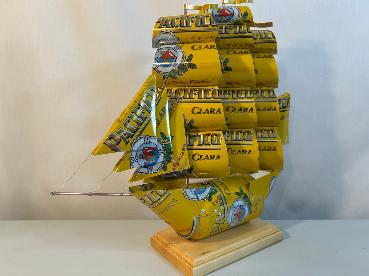 Pacifico Clara Beer Can Ship