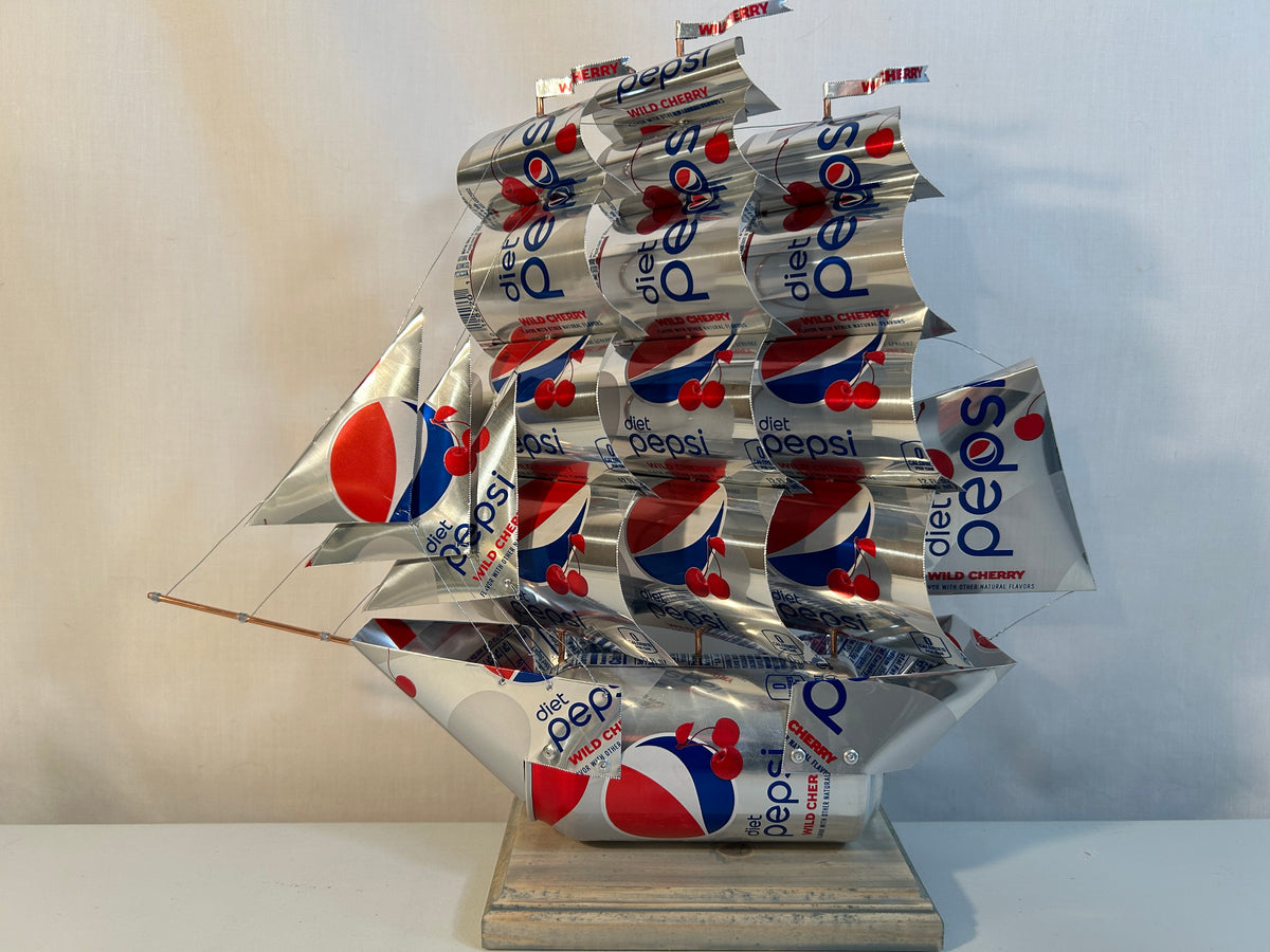 Pepsi Diet Wild Cherry Soda Can Ship
