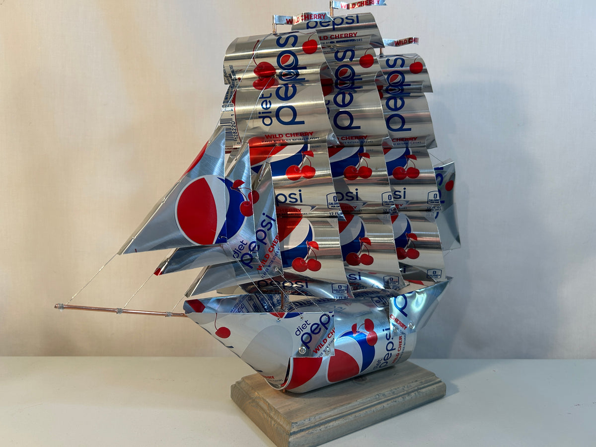 Pepsi Diet Wild Cherry Soda Can Ship