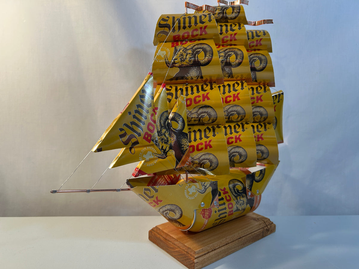 Shiner Bock Beer Can Ship