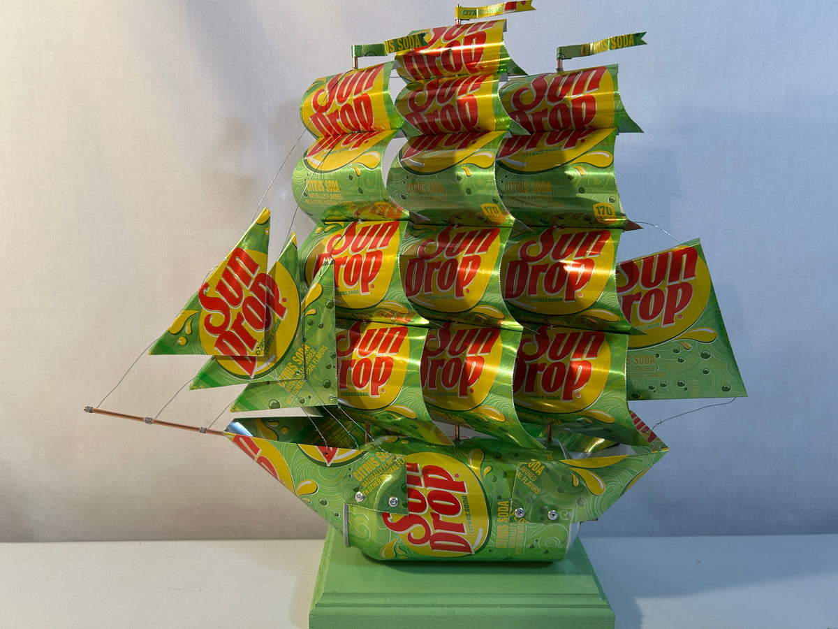 Sun Drop Soda Can Ship
