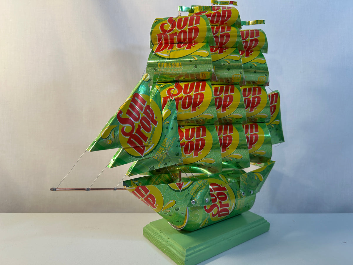 Sun Drop Soda Can Ship