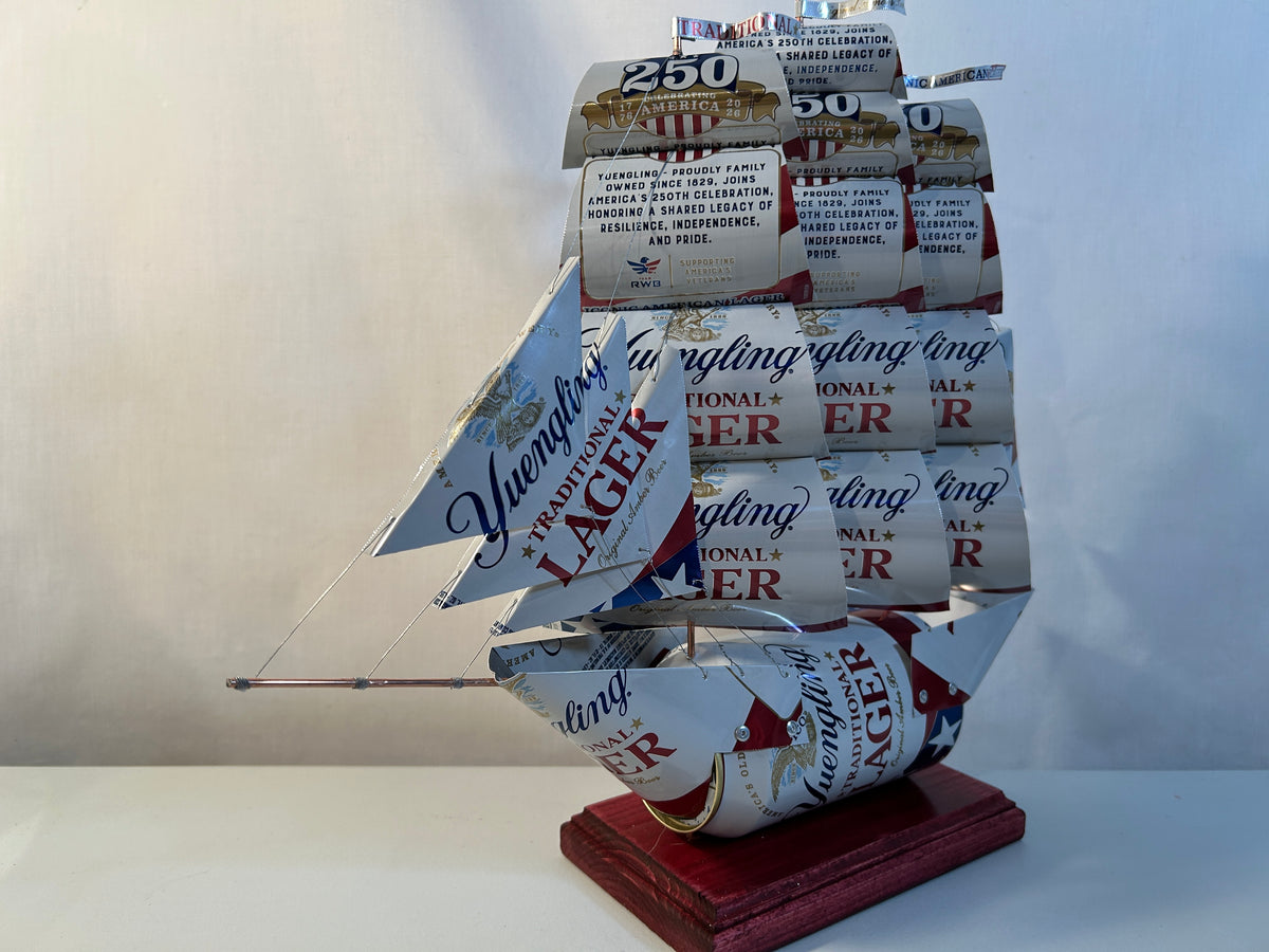 Yuengling Amber Lager Beer Can Ship