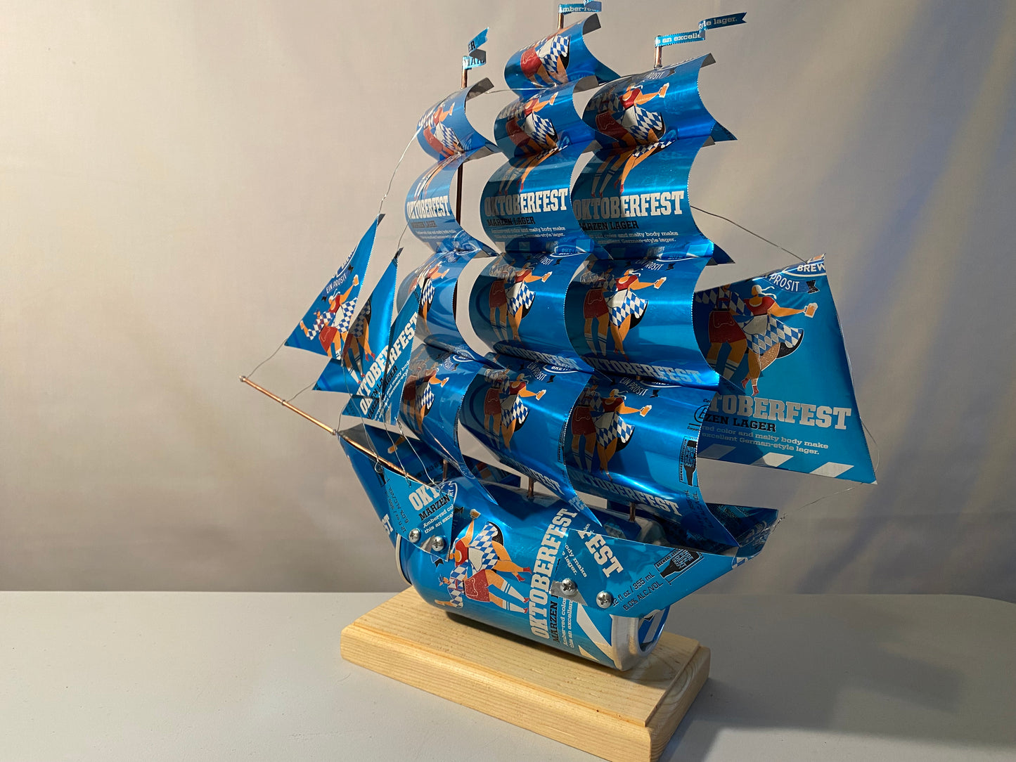 Lakefront Brewery Oktoberfest Beer Can Ship